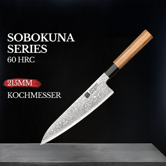 XINZUO 8.5" (215MM) Sobokuna Series Kochmesser