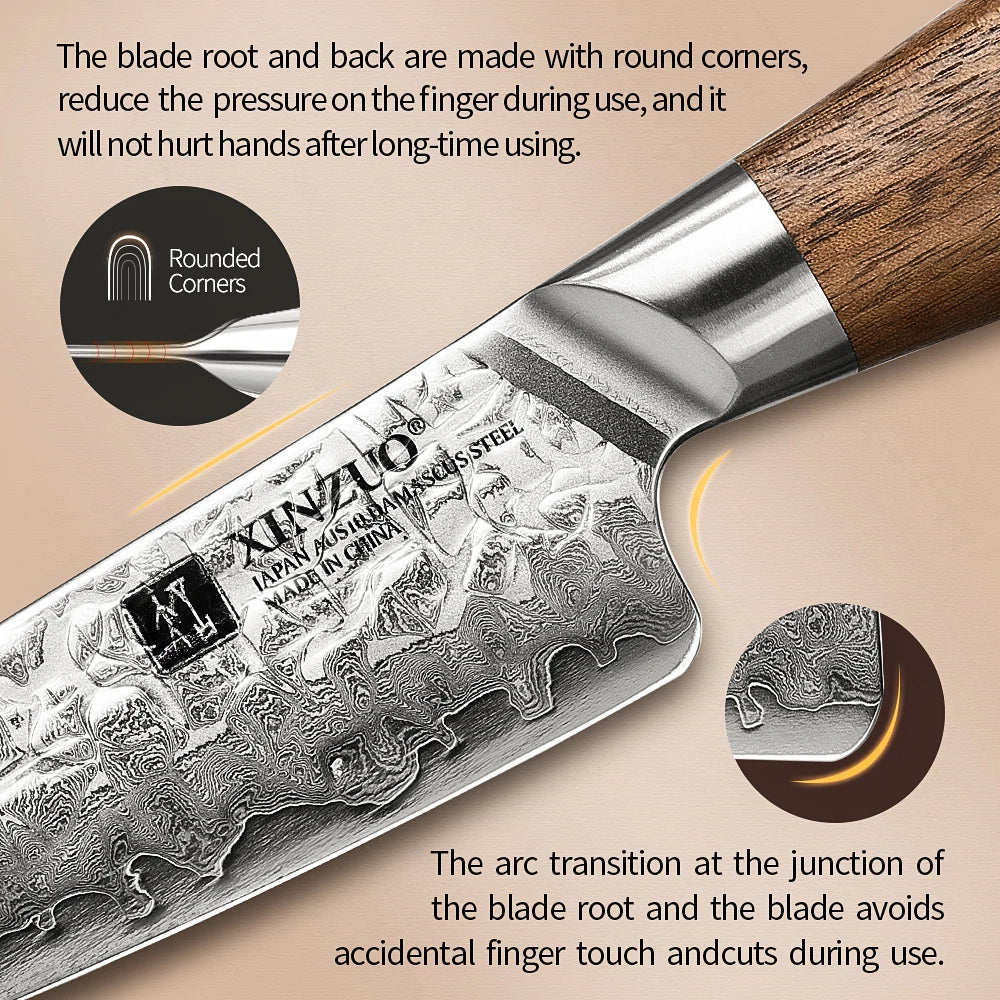 XINZUO 5" (133MM) Kinomi Series Petty (Universalmesser)