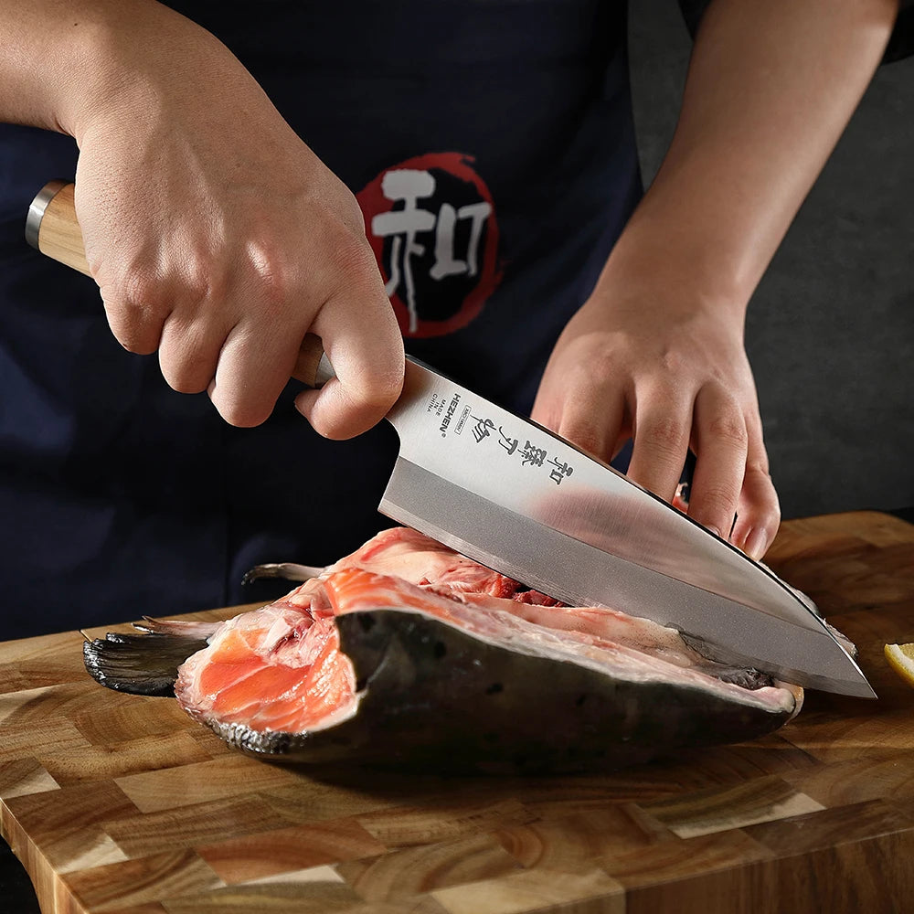 Coltello Deba XINZUO Sakana SE Series 180 mm - Acciaio composito forgiato