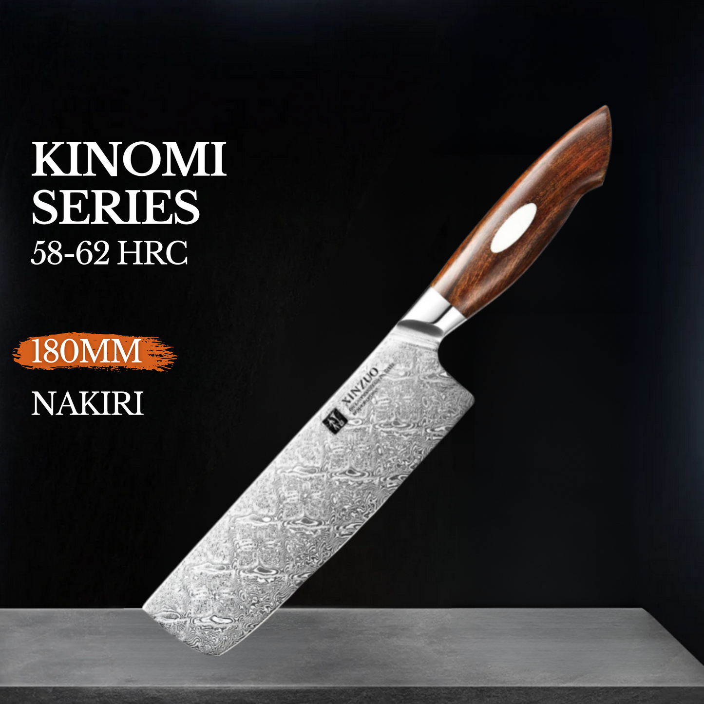 XINZUO 7" (180MM) Kinomi Series Nakiri