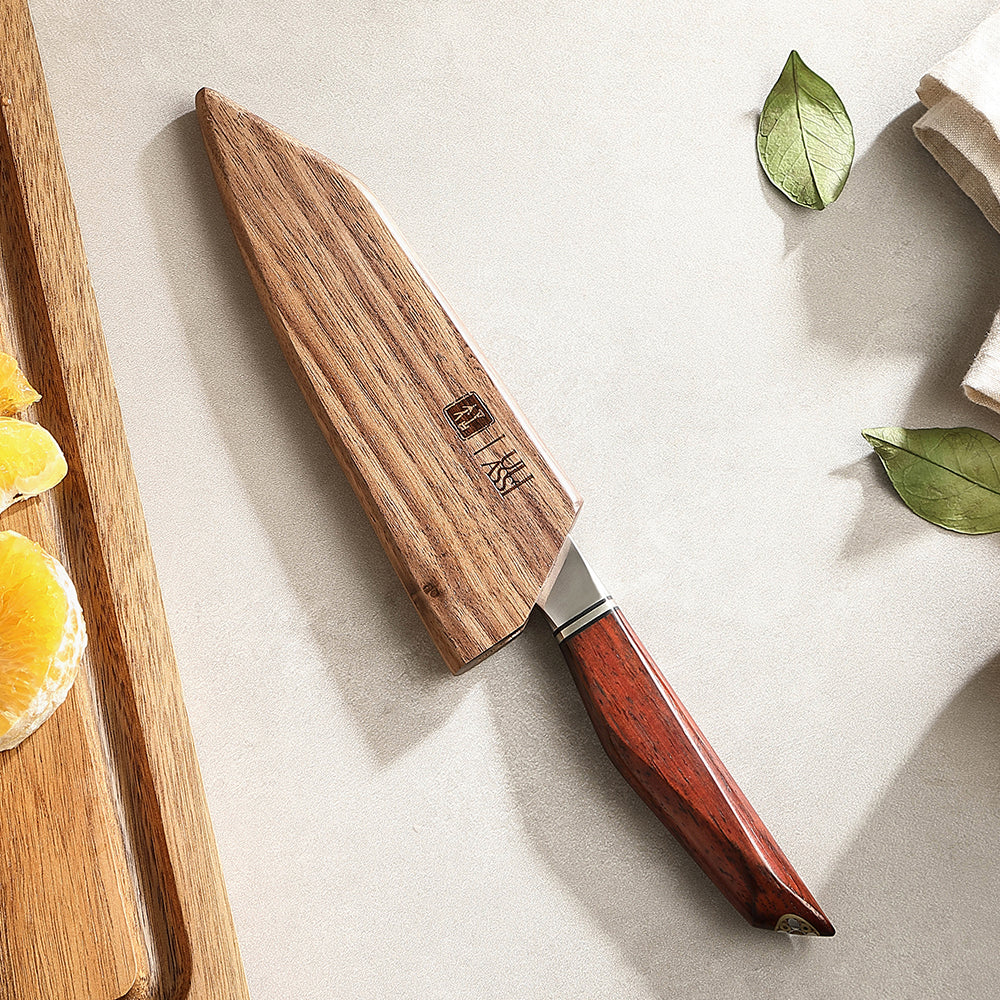 XINZUO x MAURO ULIASSI Universalmesser 140 mm - 73 Lagen Damaststahl