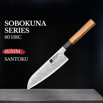 XINZUO 7.3" (185MM) Sobokuna Series Santoku