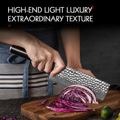 HEZHEN 6.8'' Hammer Series Nakiri Messer