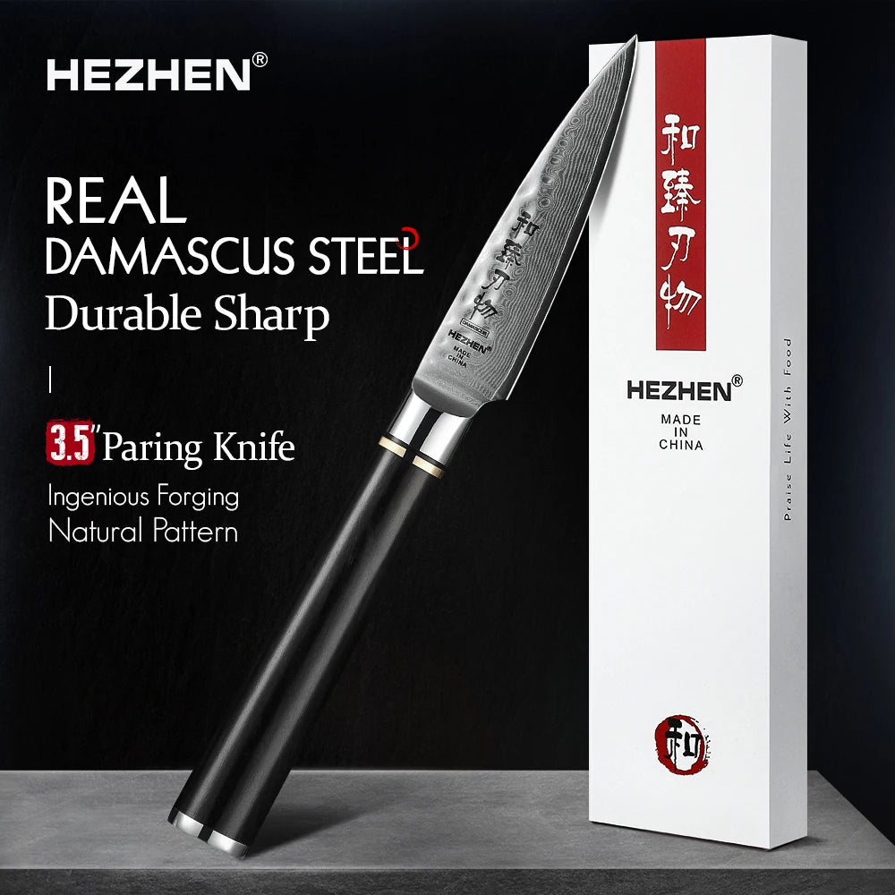 HEZHEN 3.5'' (88MM) Hammer Series Paring Knife