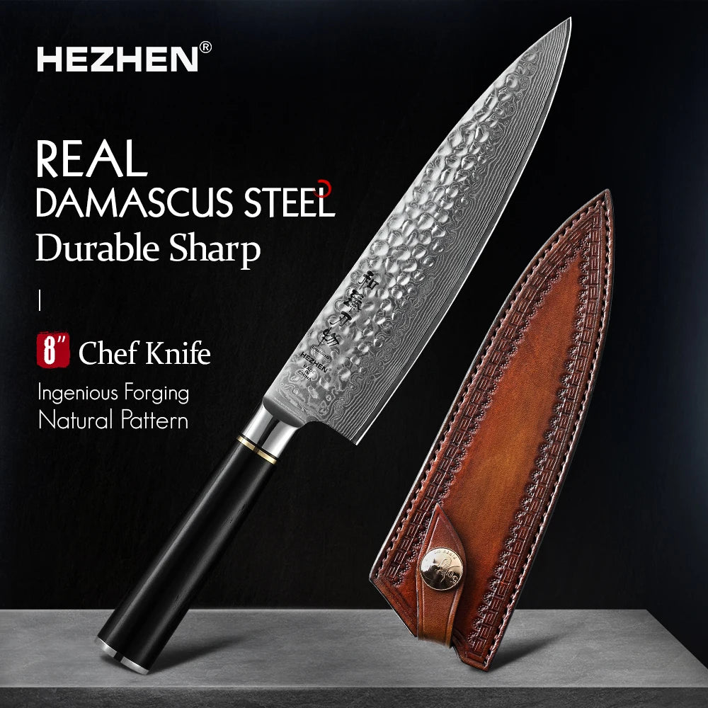 HEZHEN 8'' Hammer Series Chef's Knife