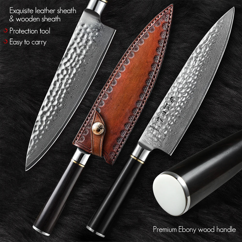 HEZHEN 8'' Hammer Series Chef's Knife