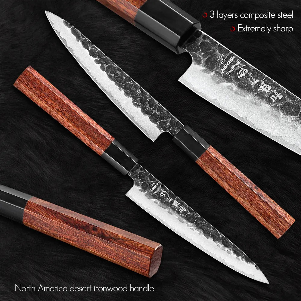 HEZHEN 6" Shizen Series Petty (Universal Knife)