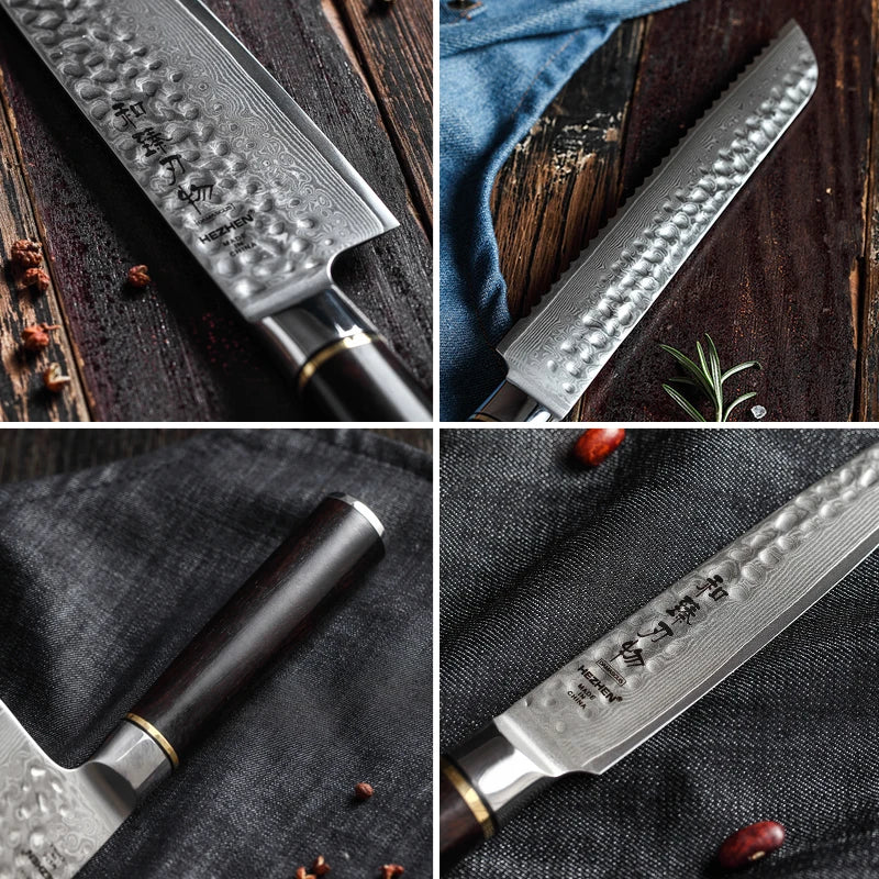 HEZHEN Hammer Series, 6-piece knife set