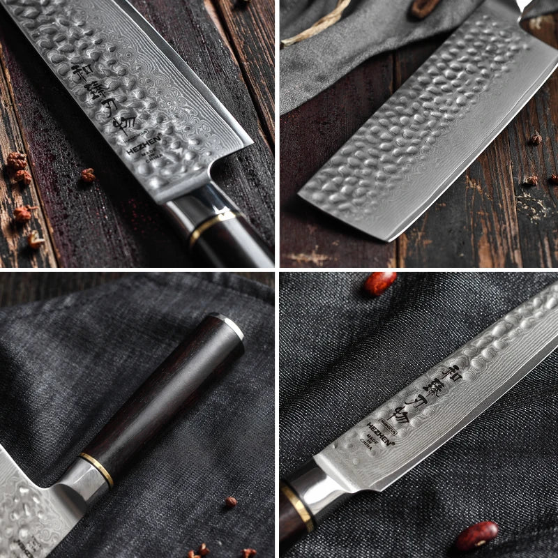 Hezhen Hammer Series, 5-part knife set