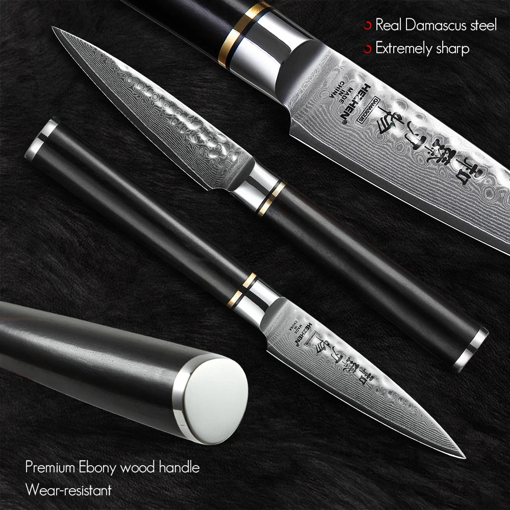 HEZHEN 3.5'' (88MM) Hammer Series Paring Knife
