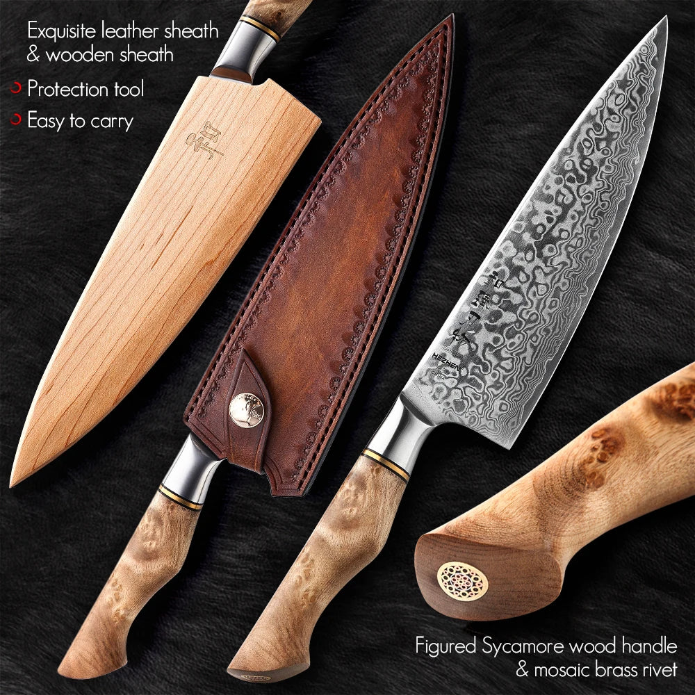 HEZHEN 8.3" (210MM) Master Series Chef's Knife