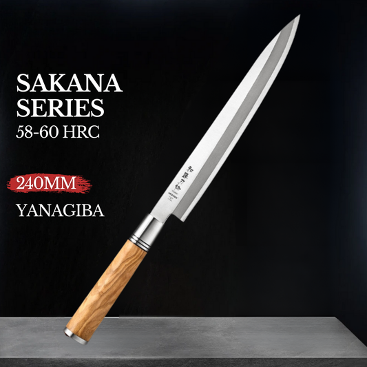 HEZHEN 9.5" Yanagiba knife