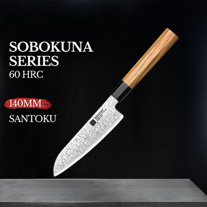 Xinzuo 5.5 "(140mm) Sobokuna Series Santoku