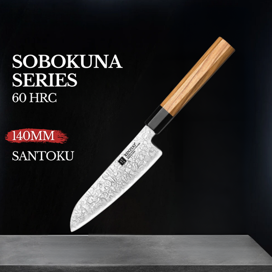 Xinzuo 5.5 "(140mm) Sobokuna Series Santoku