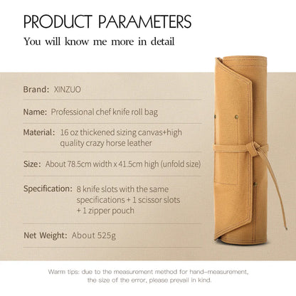 XINZUO Rollbag Messertasche