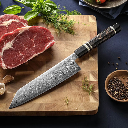 HEZHEN 8.3" (210MM) Tsubaki Series Bunka