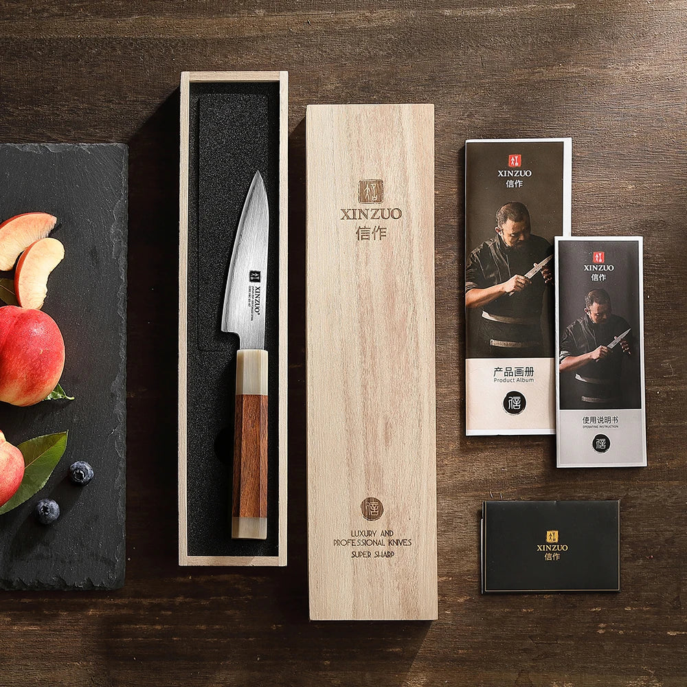 XINZUO 4.3'' (110MM) Tenshi Series paring knife