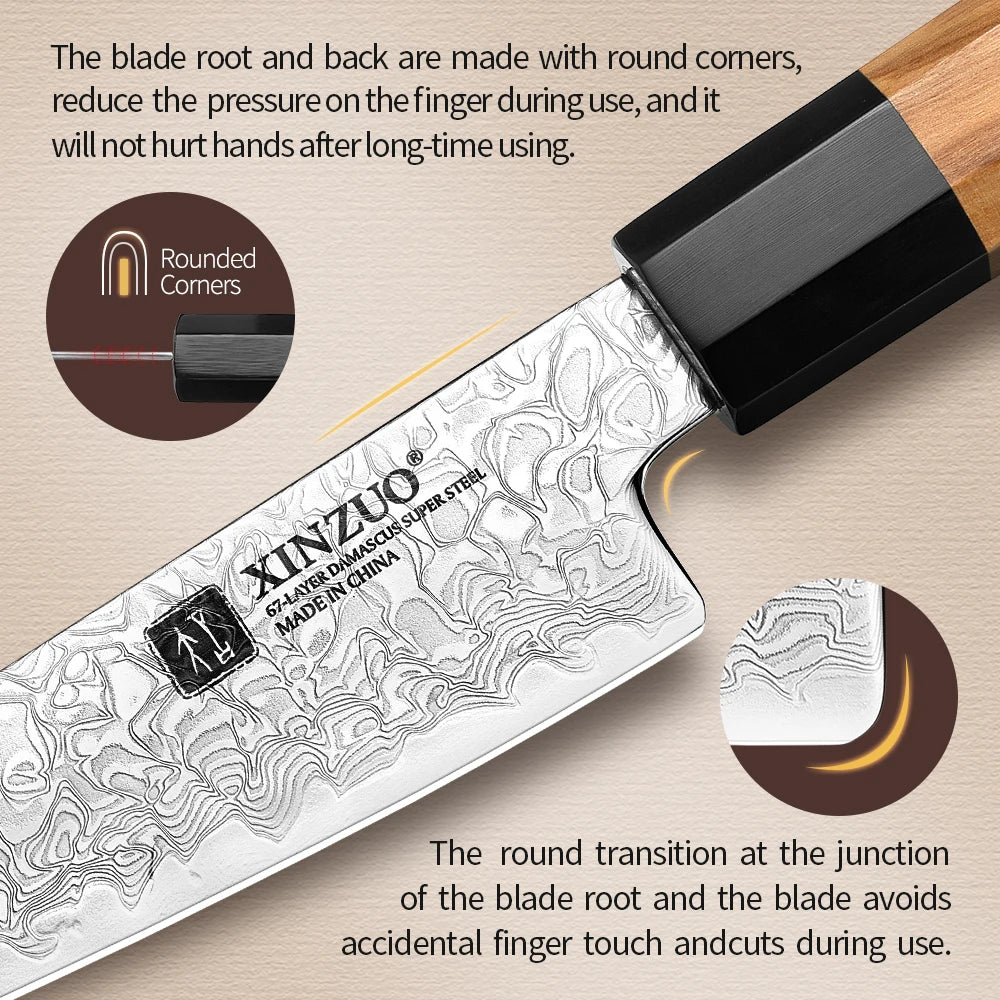 XINZUO 5.3" (135MM) Sobokuna Series Petty (Universalmesser)