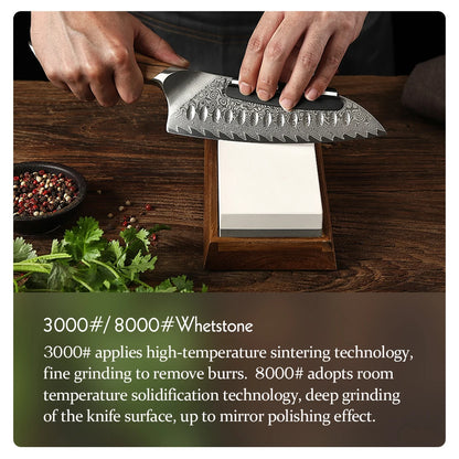 HEZHEN 1000/5000 oder 3000/8000 Korund Schleifstein Set