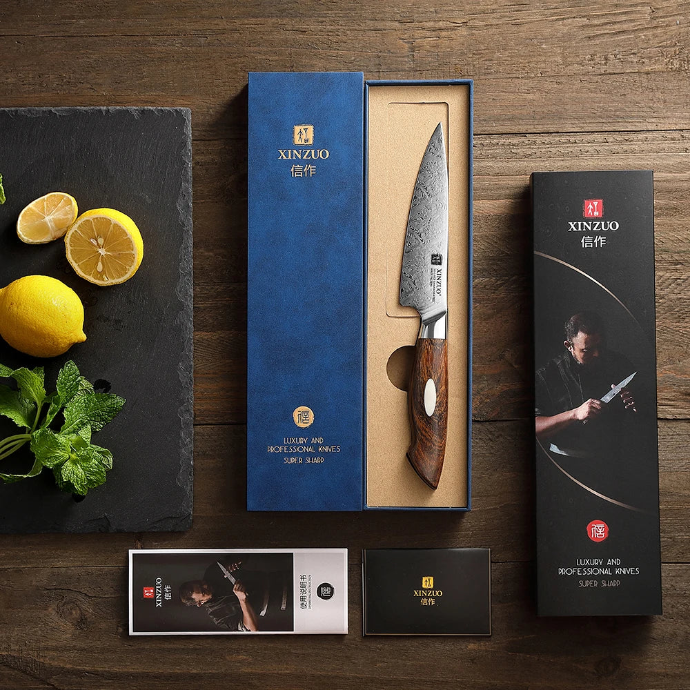 XINZUO 5" (133MM) Kinomi Series Petty (Universal Knife)