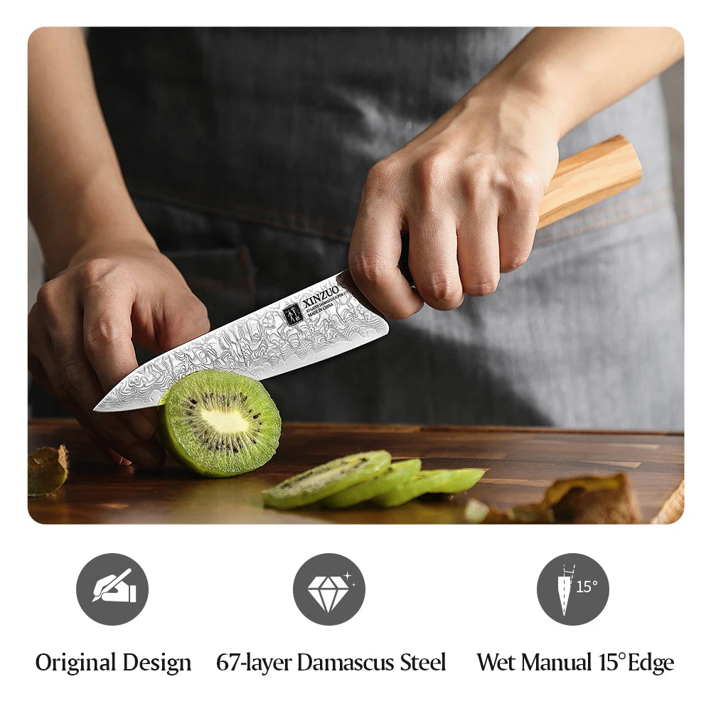 XINZUO 5.3" (135MM) Sobokuna Series Petty (Universalmesser)