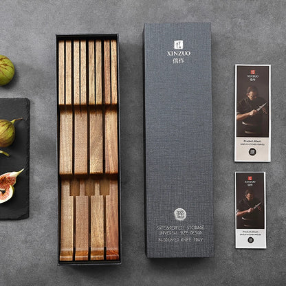 Akazienholz Schubladeneinsatz