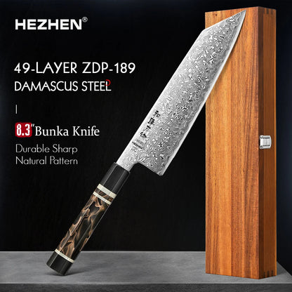 HEZHEN 8.3" (210MM) Tsubaki Series Bunka
