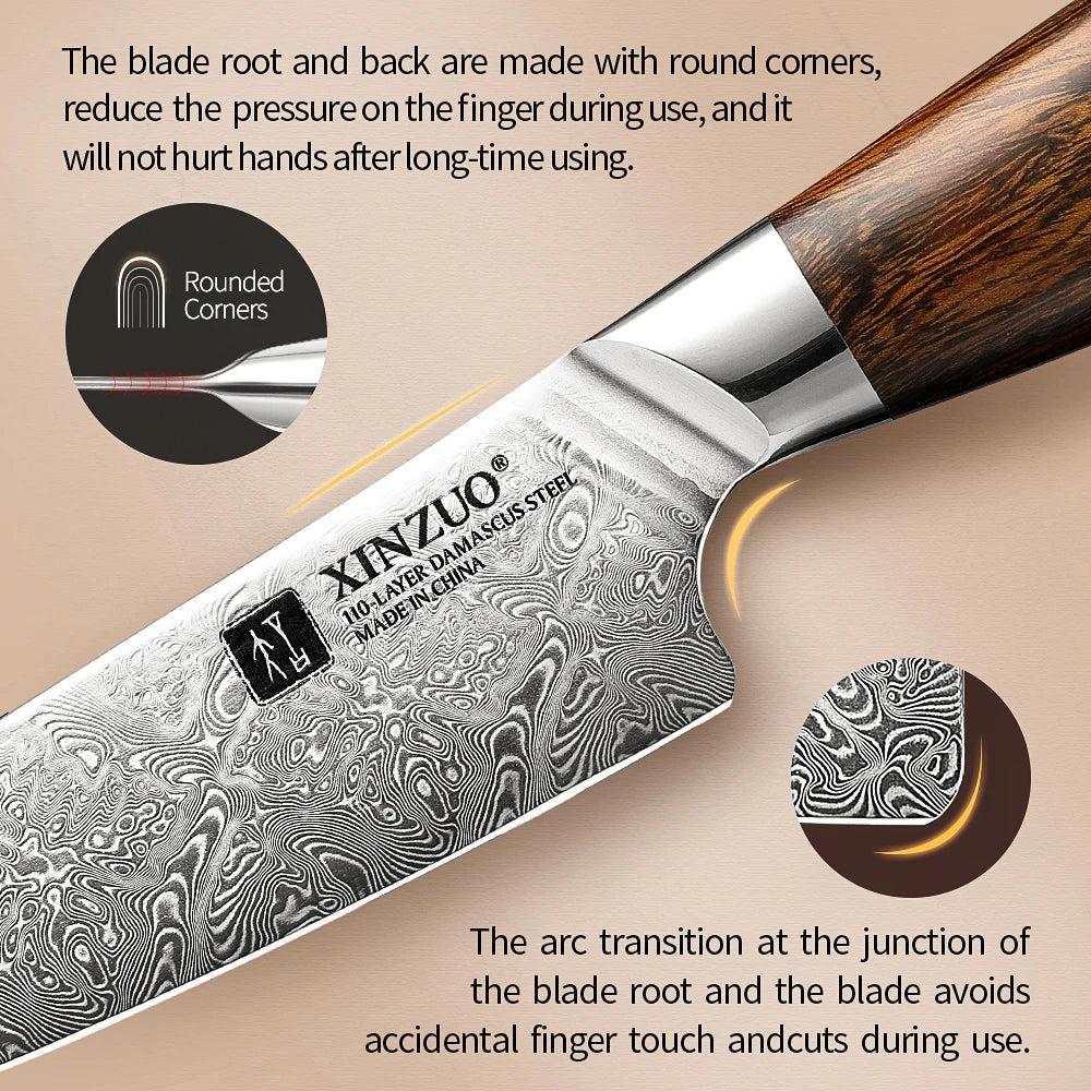 XINZUO 5" (133MM) Kinomi Series Petty (Universal Knife)