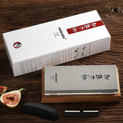 HEZHEN 1000/5000 oder 3000/8000 Korund Schleifstein Set