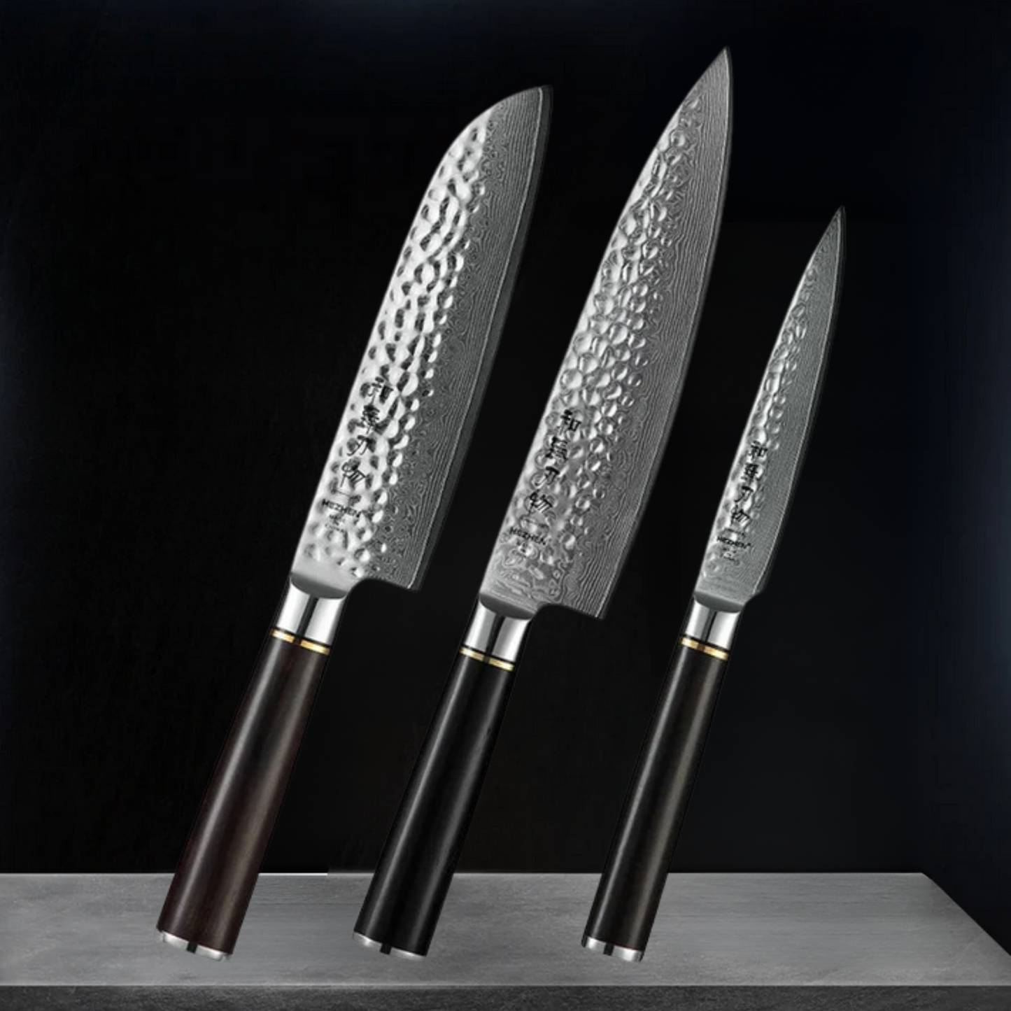 HEZHEN Hammer Series, 3-piece knife set
